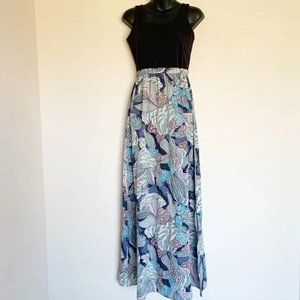 Brooklyn Industries Printed Maxi Dress